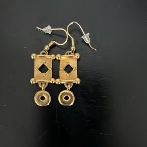 Vintage Signed Amalia Dangle Earrings